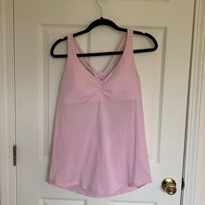 Lululemon flowing tank top with built in bra- 10